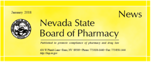 Nevada State Board of Pharmacy News January 2018 (bop.nv.gov)